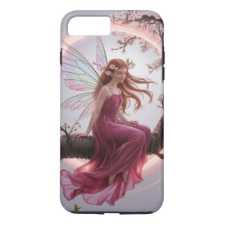 Hada mágica entre flores de cerezo – Ilustración d Case-Mate iPhone Hülle