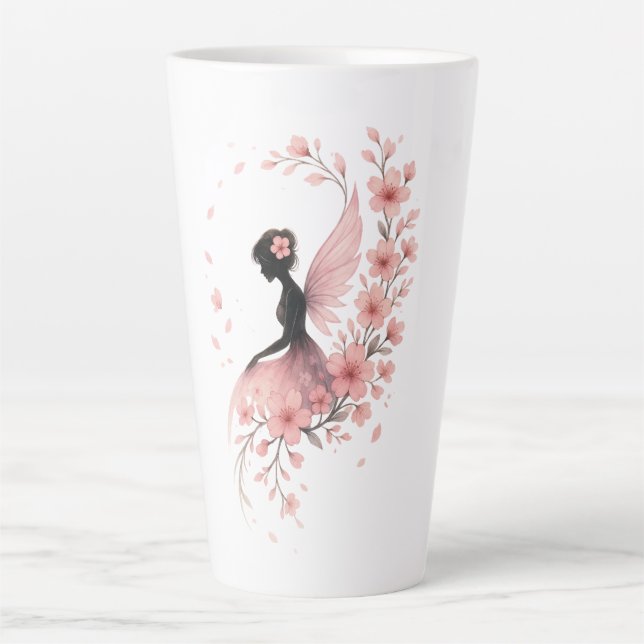 Hada Rosa con Flores de Sakura Milchtasse (Vorderseite)