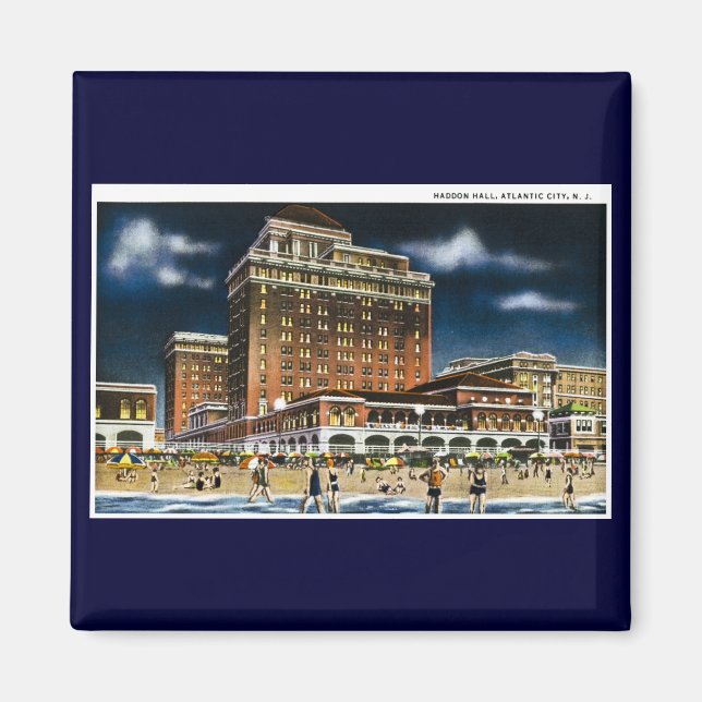 Haddon Hall, Atlantic City, New Jersey Magnet (Vorne)