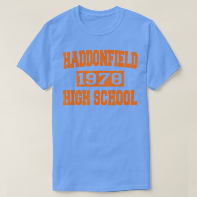 Haddonfield High School Halloween 1978 Spooky Scar T-Shirt (Design vorne)