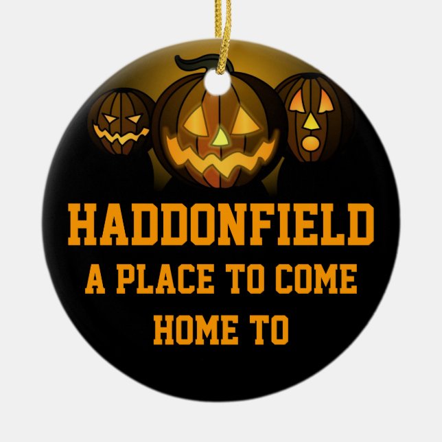 Haddonfield Keramik Ornament (Vorne)