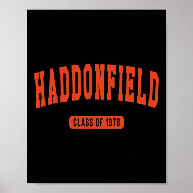 Haddonfield-Klasse von Halloween 1978 Poster (Vorne)