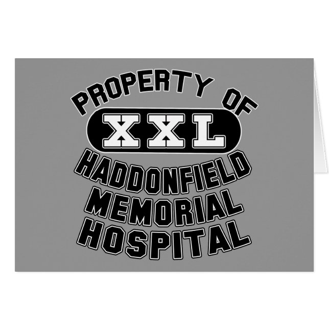 Haddonfield Memorial Hospital Products (Vorderseite (Horizontal))