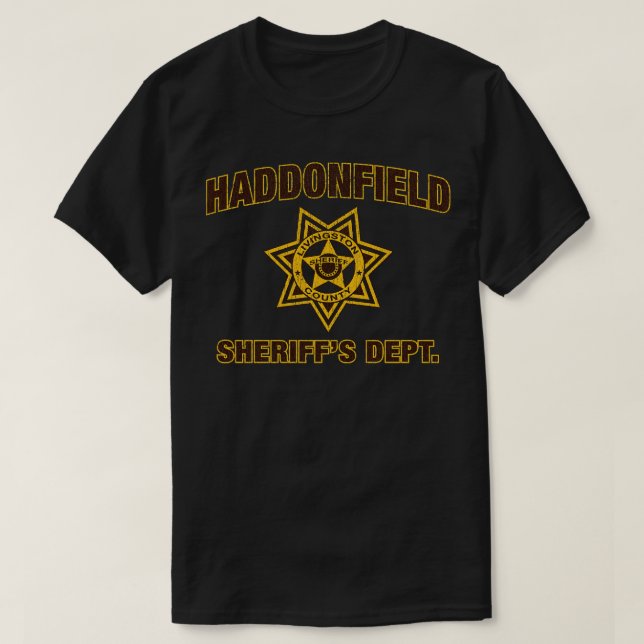 Haddonfield Sheriffs Department Thirt T-Shirt (Design vorne)