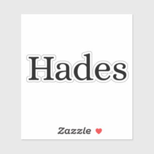 Hades Aufkleber