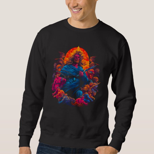 Hades Greek Mythology God of Death Sweatshirt (Vorderseite)