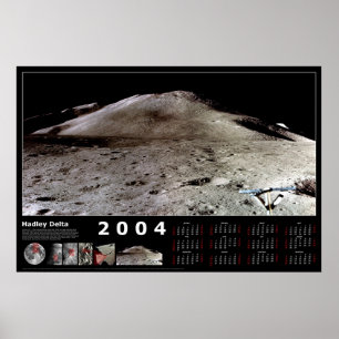 Hadley-Delta-Kalender 2004 Poster
