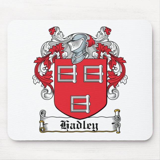Hadley Familienwappen Mousepad (Vorne)