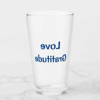 HADO Water Glass - Liebe Dankbarkeit - Dr. Emoto Glas