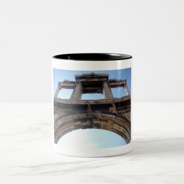Hadrianbogen Zweifarbige Tasse (Mittel)