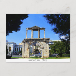 Hadrians Tor Athen Postkarte