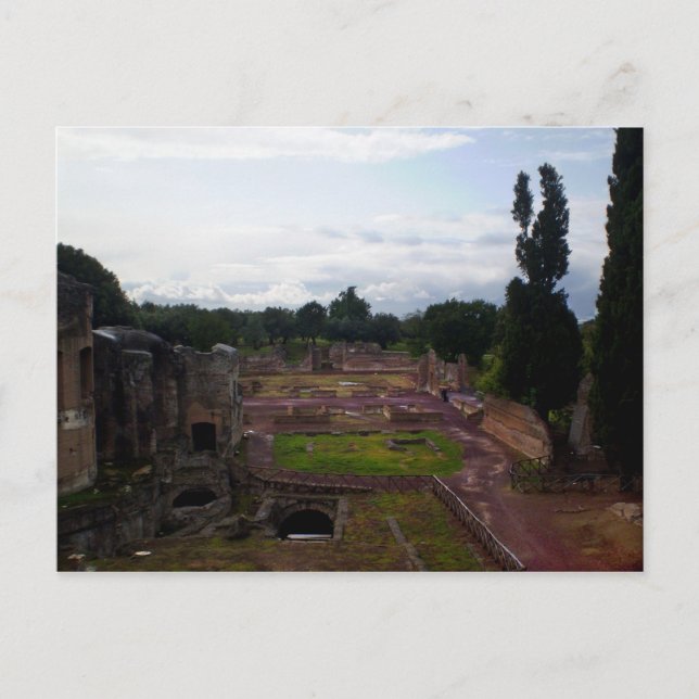 Hadrian's Villa Postkarte (Vorderseite)