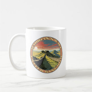 Hadrian's Wall Großbritannien Kaffeetasse