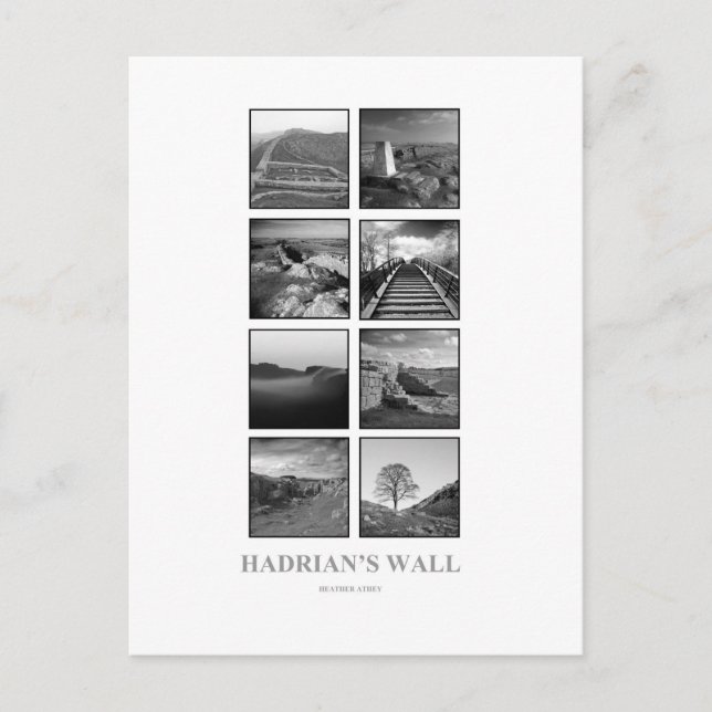 Hadrians Wall Postcard Postkarte (Vorderseite)