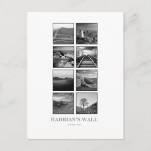 Hadrians-Wall-Postkarte Postkarte