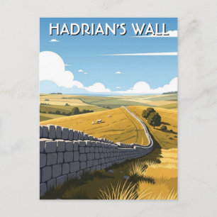 Hadrianswall-Reise Postkarte