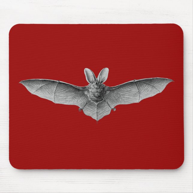 Haeckel-Fledermaus Mousepad (Vorne)