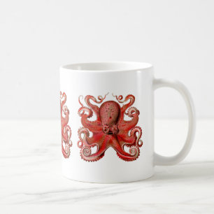 Haeckel Kraken-Rot Tasse