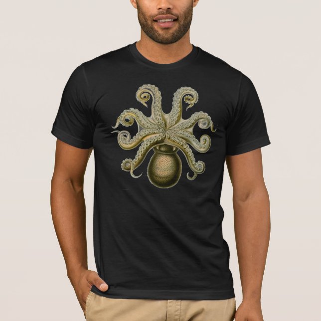 Haeckel Octopus T-Shirt (Vorderseite)
