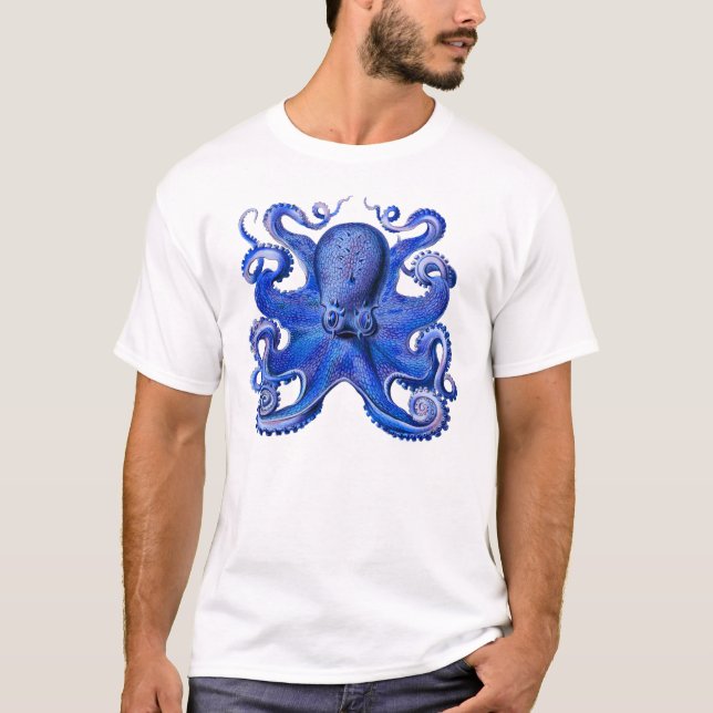 Haeckel Octopus T-Shirt (Vorderseite)