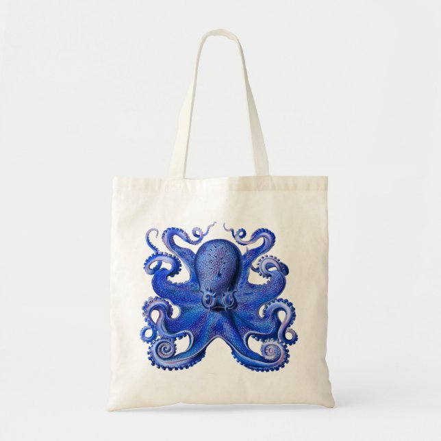 Haeckel Octopus Tragetasche (Vorne)