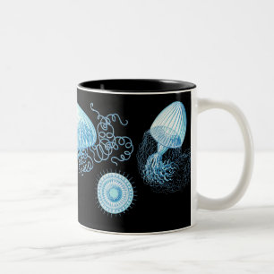 Haeckel Qualle Zweifarbige Tasse