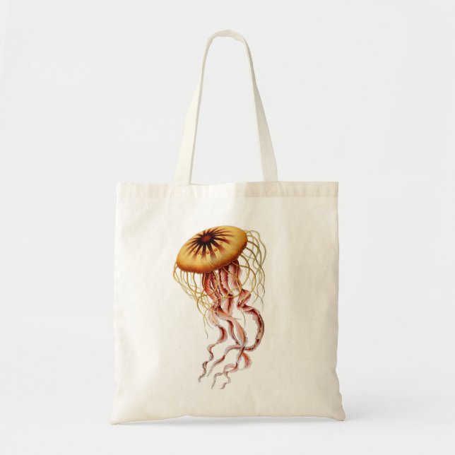 Haeckel Quallen-Taschen-Tasche Tragetasche (Vorne)