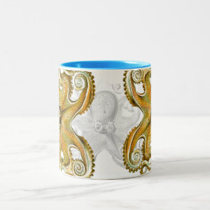 Haeckel riesige Kraken-Tasse Zweifarbige Tasse