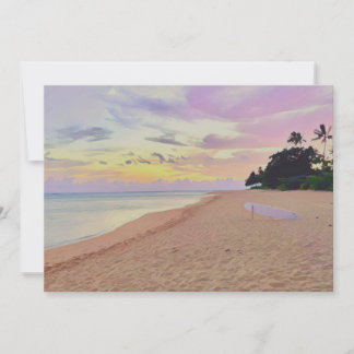 Haena Sonnenaufgang Aloha Schöne Postkarte
