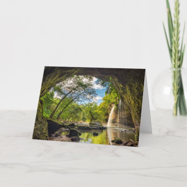 Haew Suwat Wasserfall Karte (Vorderseite)