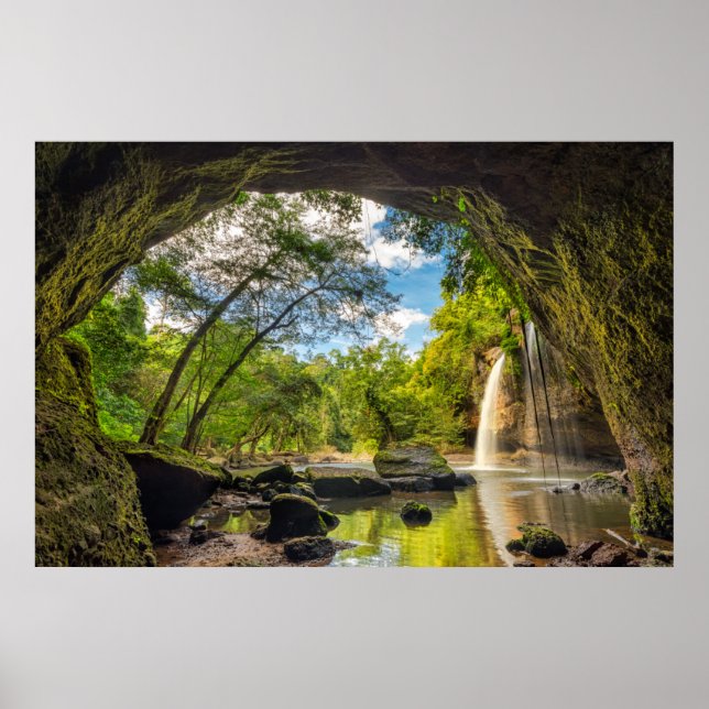 Haew Suwat Waterfall Poster (Vorne)