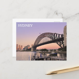 Hafbrücke Sydney, Sehenswürdigkeit Australien Postkarte