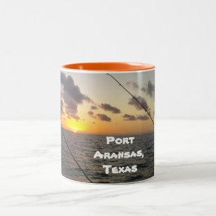Hafen Aransas Kaffee-Tasse Zweifarbige Tasse