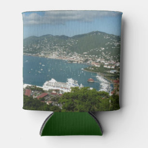 Hafen auf den St. Thomas-Inseln der US-Jungfrau Dosenkühler