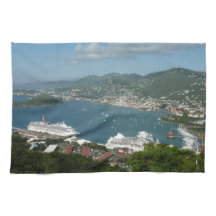 Hafen auf den St. Thomas-Inseln der US-Jungfrau