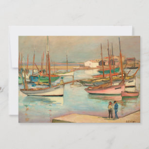 Hafen auf der Insel Yeu   Henri Lebasque