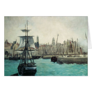 Hafen bei Calais von Manet, Vintage Impressionismu