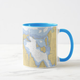 HAFEN-Diagramm-Tasse Sodus Bucht-NY See Tasse