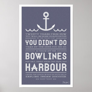 Hafen Druck Poster