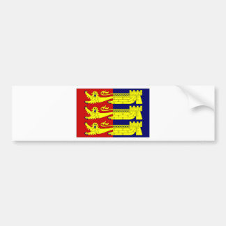 Hafen-Flagge Vereinigten Königreichs Cinque Autoaufkleber