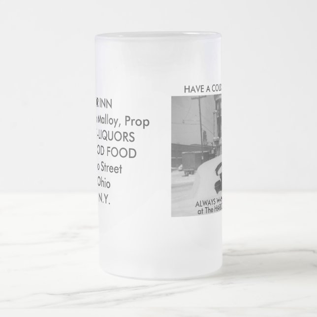 HAFEN-GASTHAUS - mattierte Tasse (Mittel)