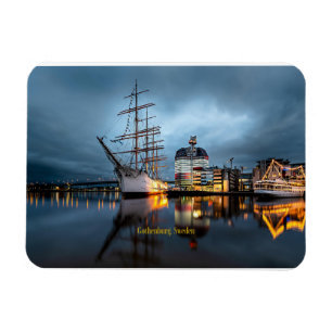 Hafen Göteborg, Schweden Magnet
