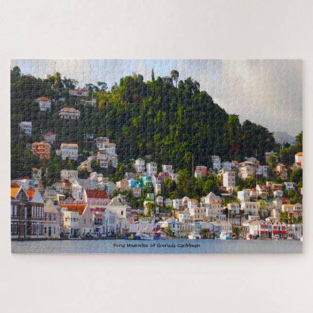 Hafen Grenada Karibik. Jigsaw Puzzle (Horizontal)