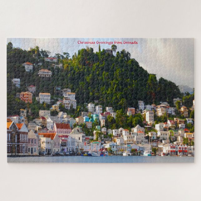Hafen Grenada Karibik. Jigsaw Puzzle (Horizontal)