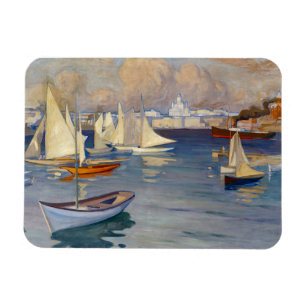 Hafen in Helsinki, Albert Edelfelt Magnet