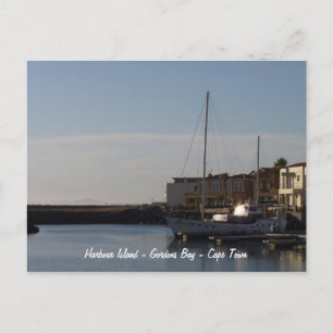 Hafen Insel - Gordons Bay - Kapstadt Postkarte