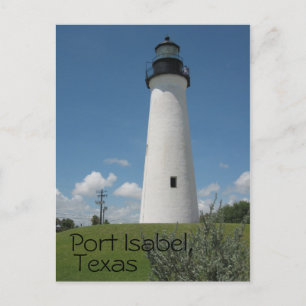 Hafen Isabellfarbe, Texas Postkarte