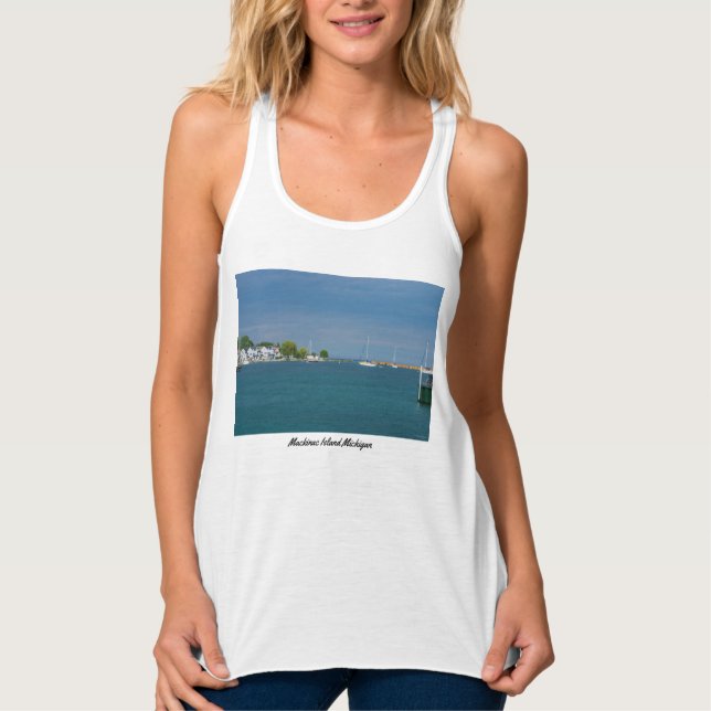 Hafen Mackinac Island Tank Top (Vorderseite)