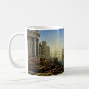 Hafen mit der Einschiffung der heiligen Ursula Kaffeetasse