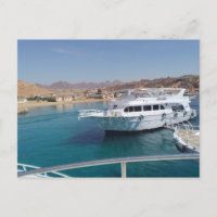 Hafen mit Yachten im Hafen von Sharm el Sheikh